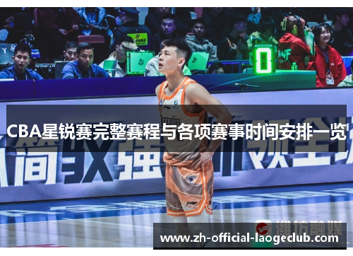 CBA星锐赛完整赛程与各项赛事时间安排一览